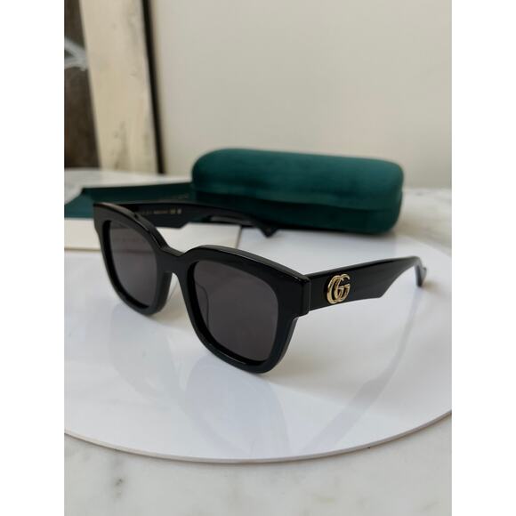 NEW Gucci GG0998S Black Marmont Logo Sunglasses